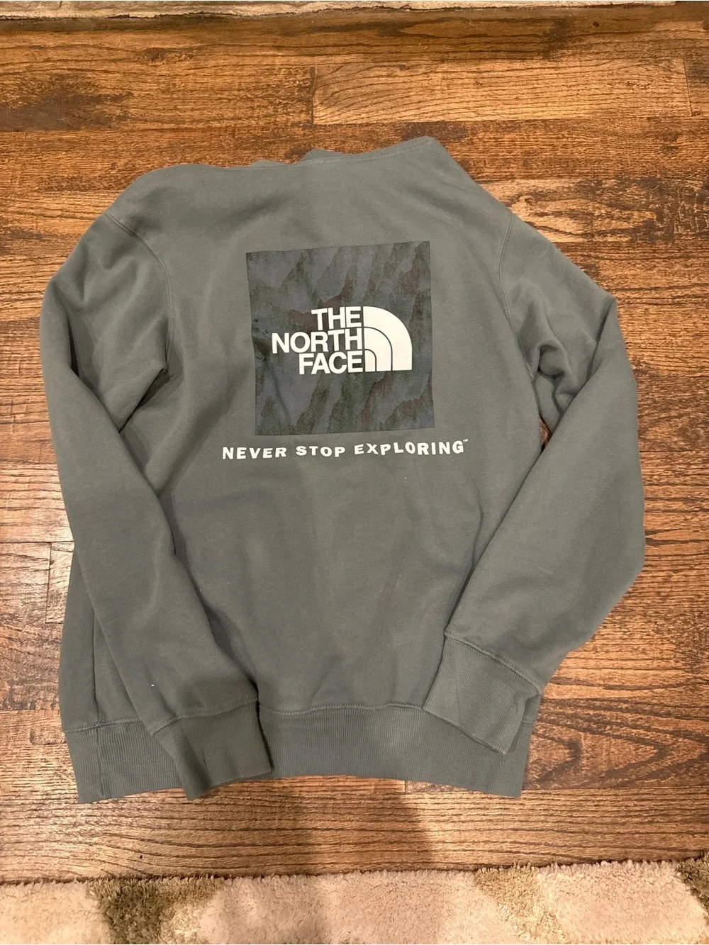 The North Face Men's Slate Green Crewneck Pullover